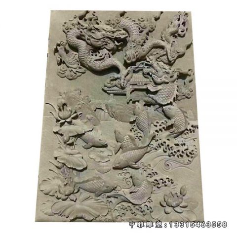 公园石浮雕大型景观