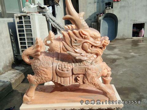 石雕辟邪麒麟