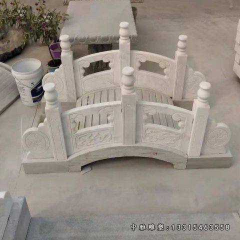 石雕小型桥景观