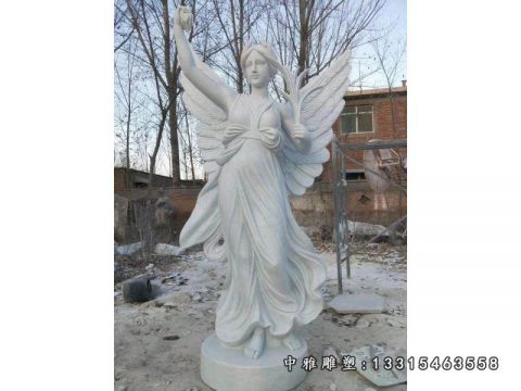 石雕西方天使