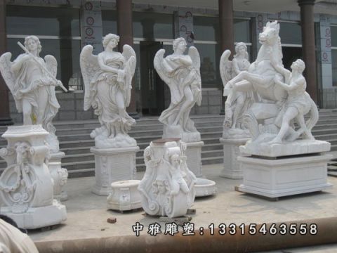 西方石雕天使