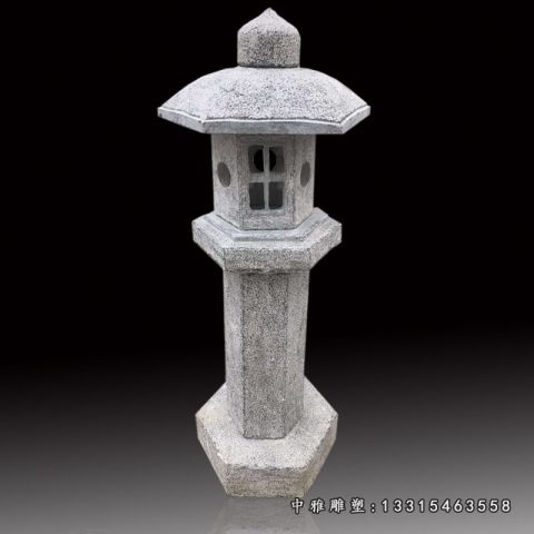 石灯小型景观