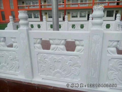 校园石雕升旗台景观