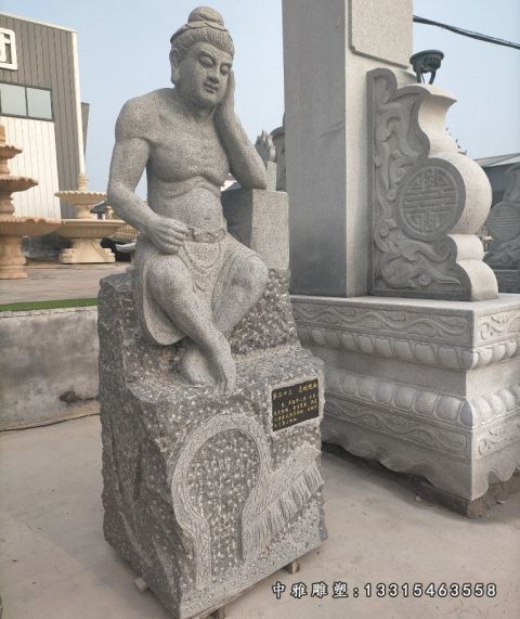 广场孝道人物石雕雕塑