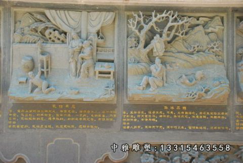 石浮雕人物雕像