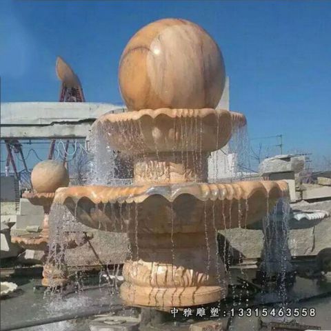 招财风水球景观石雕
