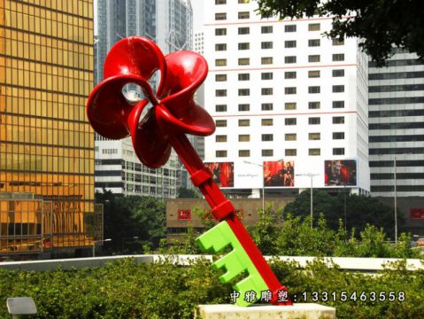 广场大型风车不锈钢雕塑
