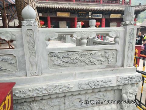 石雕栏板景观雕塑