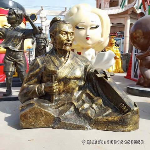 铜雕名人鲁班