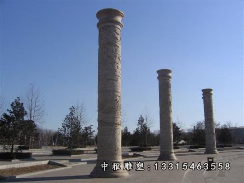 景观罗马柱石雕雕塑
