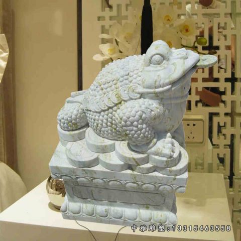 招财神兽金蟾石雕