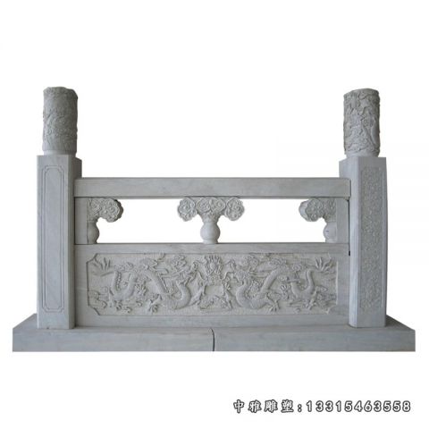  公园栏板石雕景观