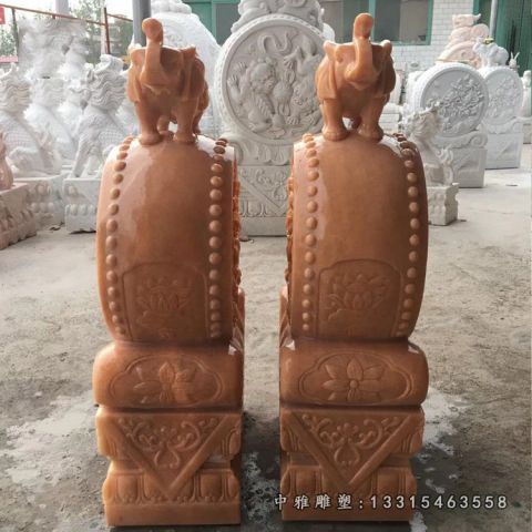 石雕抱鼓石景观雕塑