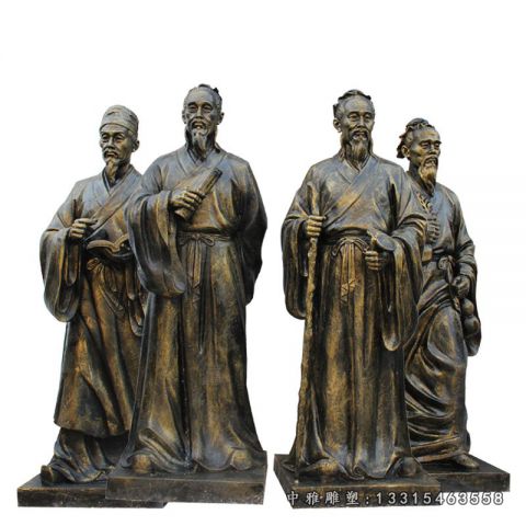 名医铜雕人物雕塑