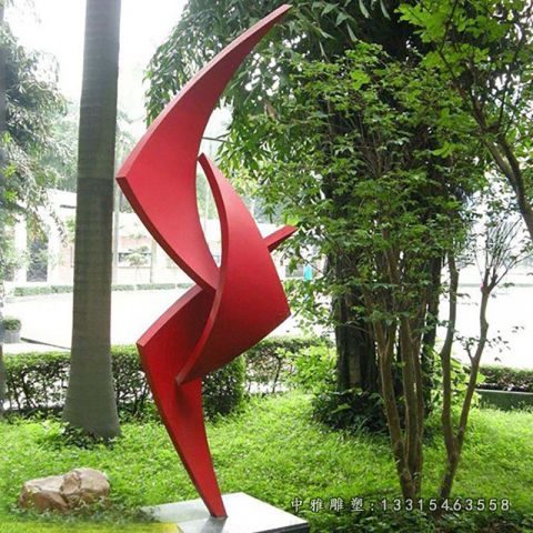风车不锈钢公园景观雕塑