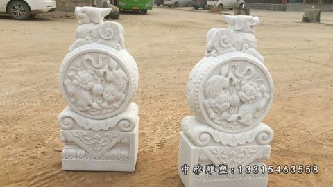 大理石抱鼓石城市雕塑