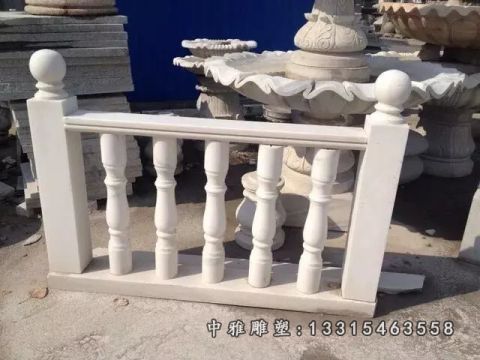 大理石栏杆建筑雕塑